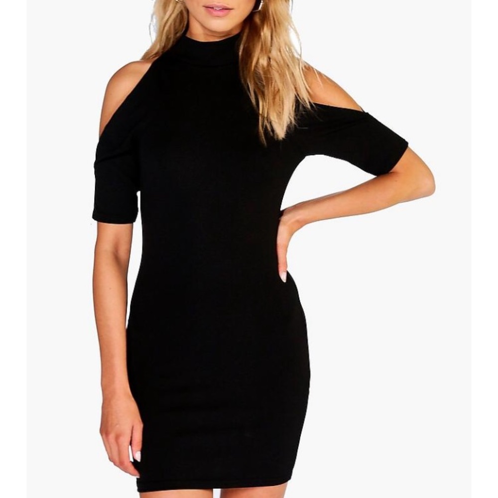 Open Shoulder Bodycon Dress
